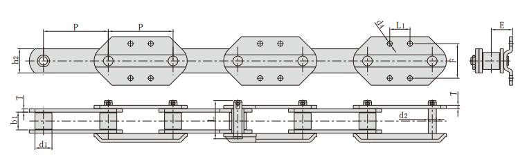 <font color='red'>P160</font>F61-G4_提升機(jī)用輸送鏈